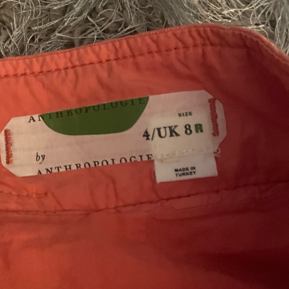 ANTHROPOLOGIE Coral Mini Skirt - Picture 5 of 6